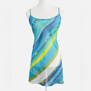 Victoria’s Secret Collection Sheer Chiffon Slip Dress Size M